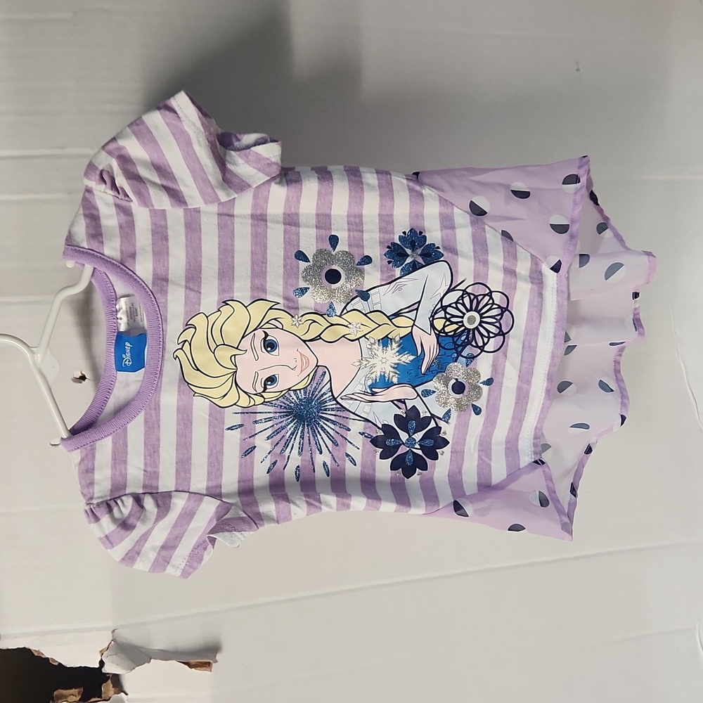 EUC Disney Elsa Girls sz 4T shirt